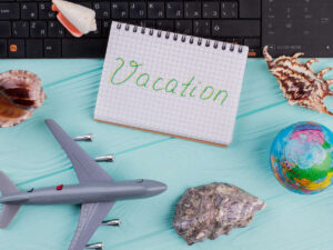 Vacation travel adventure trip concept. Travel AI Assistant
