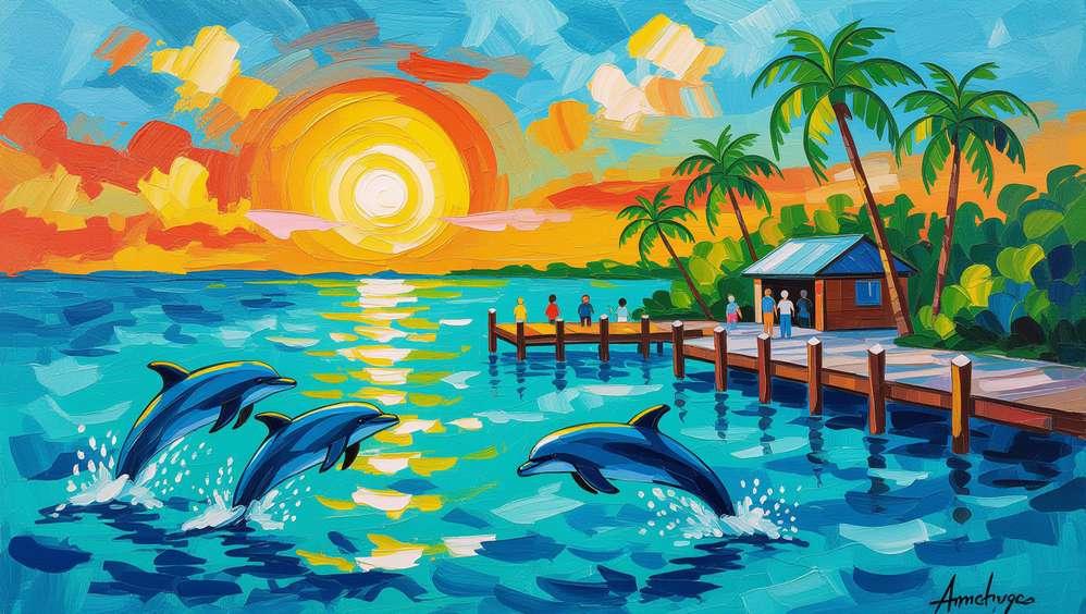 Florida Itinerary that includes Dolphin Research Center Florida Itinerary that includes Dolphin Research Center